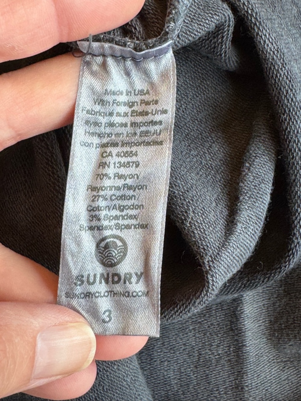 Evereve Sundry Saturday Skirt tie-dye size Large - Picture 7 of 11